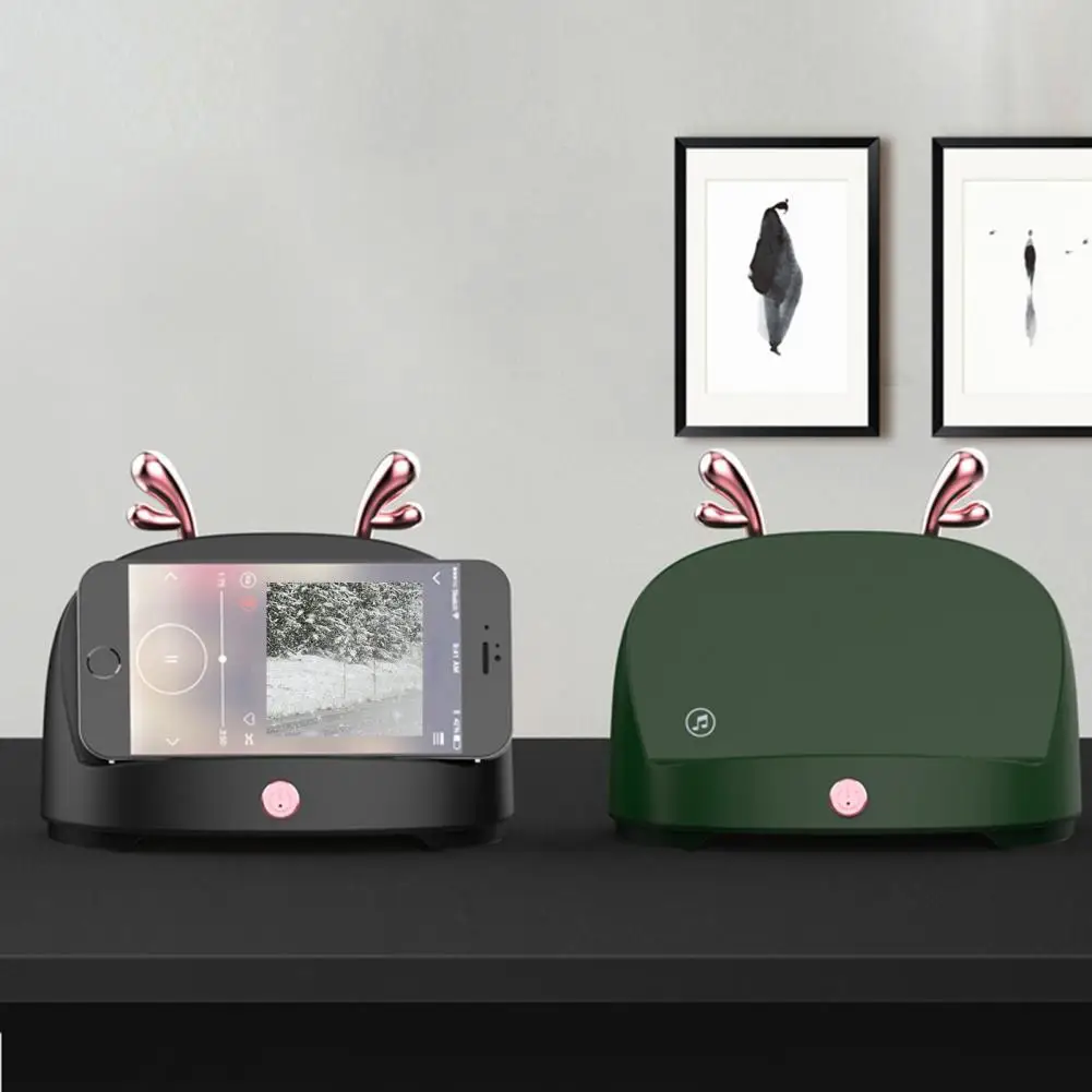 XM-318 милые Мультяшные винтажные беспроводные Bluetooth-динамики в форме оленя для