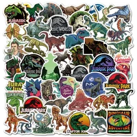 103050pcspack jurassic park movie stickers for motorcycle notebook computer car diy childrens toys decal guitar refrigerator