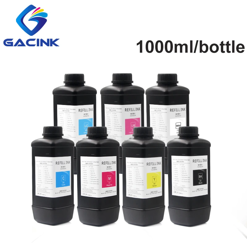 New Neutral UV Ink 1000ml/Bottle For Toshiba CE4 Ricoh G4 G5 Printhead UV-Cured Ink For Toshiba 6090UV 2513UV Flatbed Printer