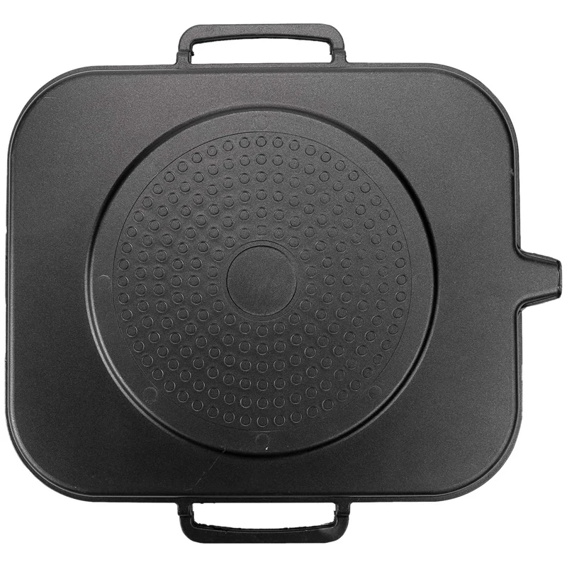 induction cooker baking tray square barbecue tray teppanyaki smokeless non stick barbecue pot barbecue supplies free global shipping