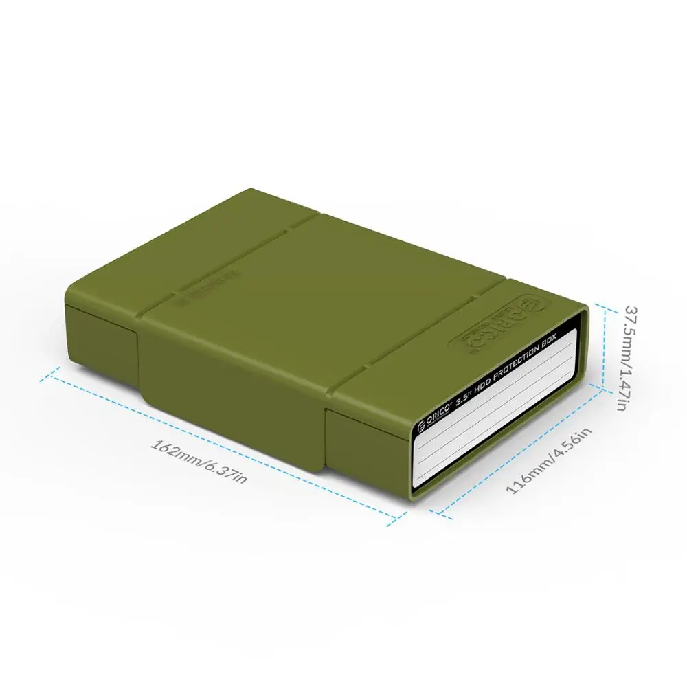 

ORICO 3.5 Inch HDD Bag Box Portable For Hard Driver External Storage Box With Water Repellent For Hard Disk SSD Case