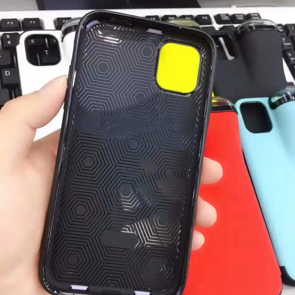 Чехол для телефона 2 в 1 ящик хранения наушников iPhone 11 Pro XS MAX XR X 7 8 Plus Airpods мягкий