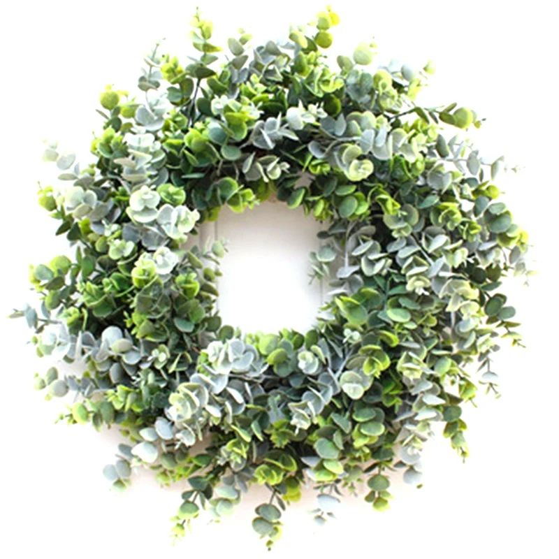

Soft Eucalyptus Wreath Multicolor Door Ornaments Wall Ornaments Christmas Decoration Portable Ornaments