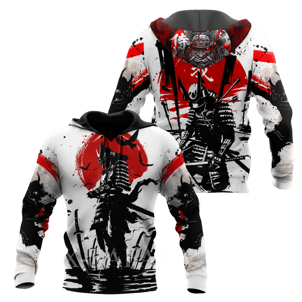 

Japan Ninja Warrior Tattoo Samurai Masks 3D Print Size Hoodie Man Women Harajuku Outwear Zipper Pullover Sweatshirt Unisex-6