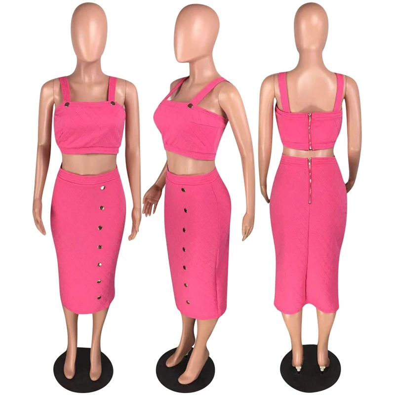 

2020 Autumn Winter Sexy Two Piece Skirt Set Women Crop Top and Skirt Matching Set Bodycon 2 Piece Outfits for Women Sets Clothes