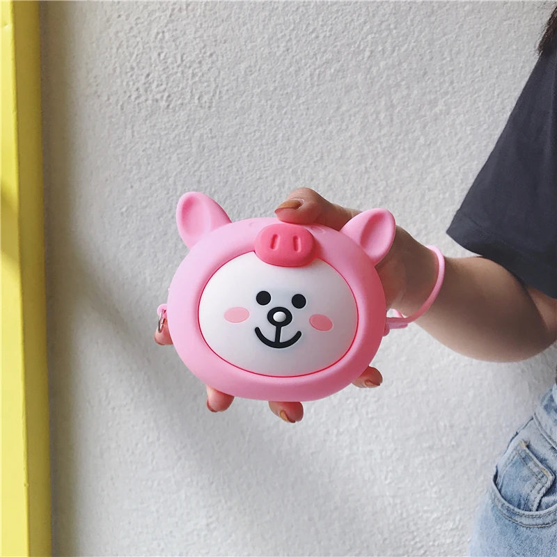 coin purse Дропшиппинг креативный женский силиконовый ID кредитный держатель для карт мини сумка Женский дорожный банк держатель для карт на молнии визитница кошелек - Цвет: coin purse
