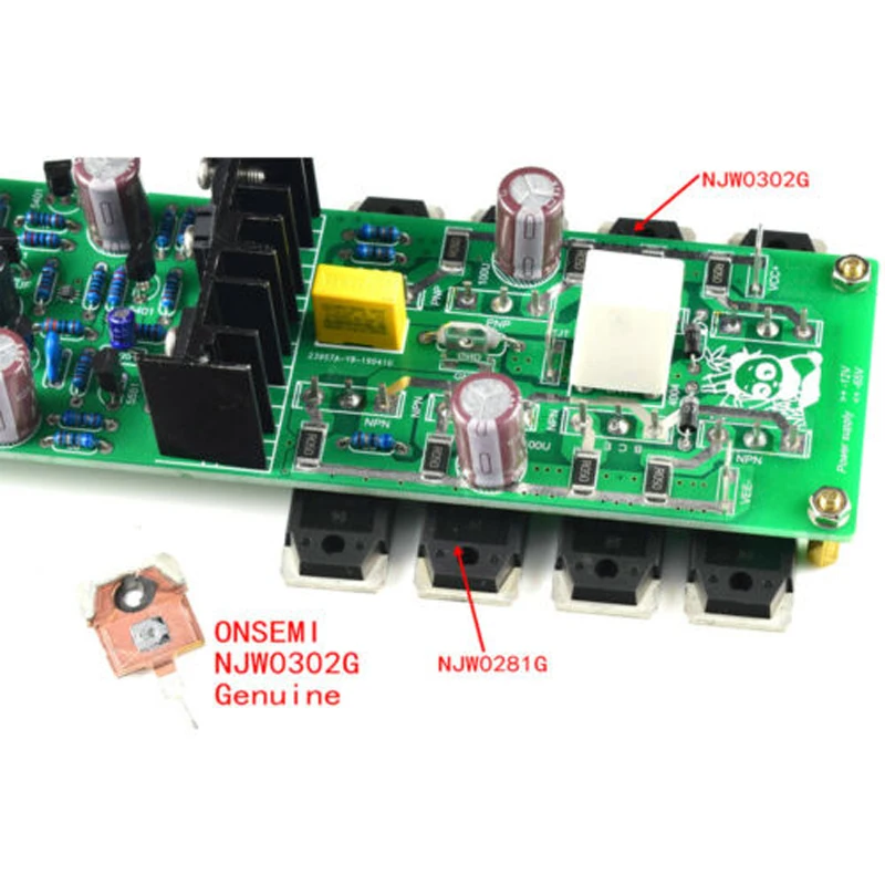 Фото 1 пара комбинированных L20.5 ONSEMI NJW0302G NJW0281G плата усилителя мощности 200 Вт 8R AM №2