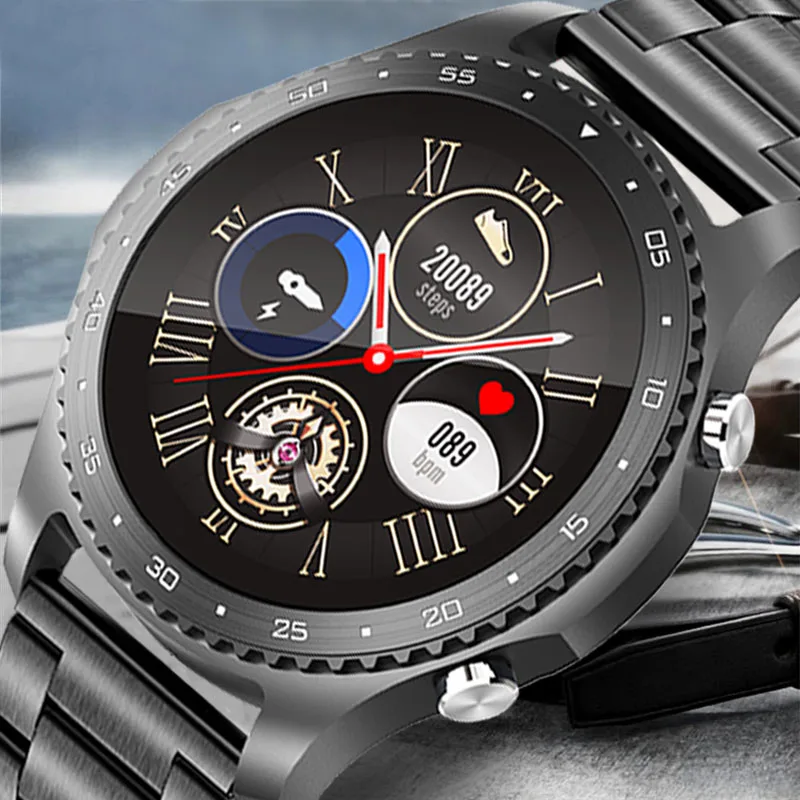 

New Smart Watch Men Bluetooth Call Heart Rate Sleep Blood Pressure Body Temperature Monitoring Sports Smartwatch For Android IOS