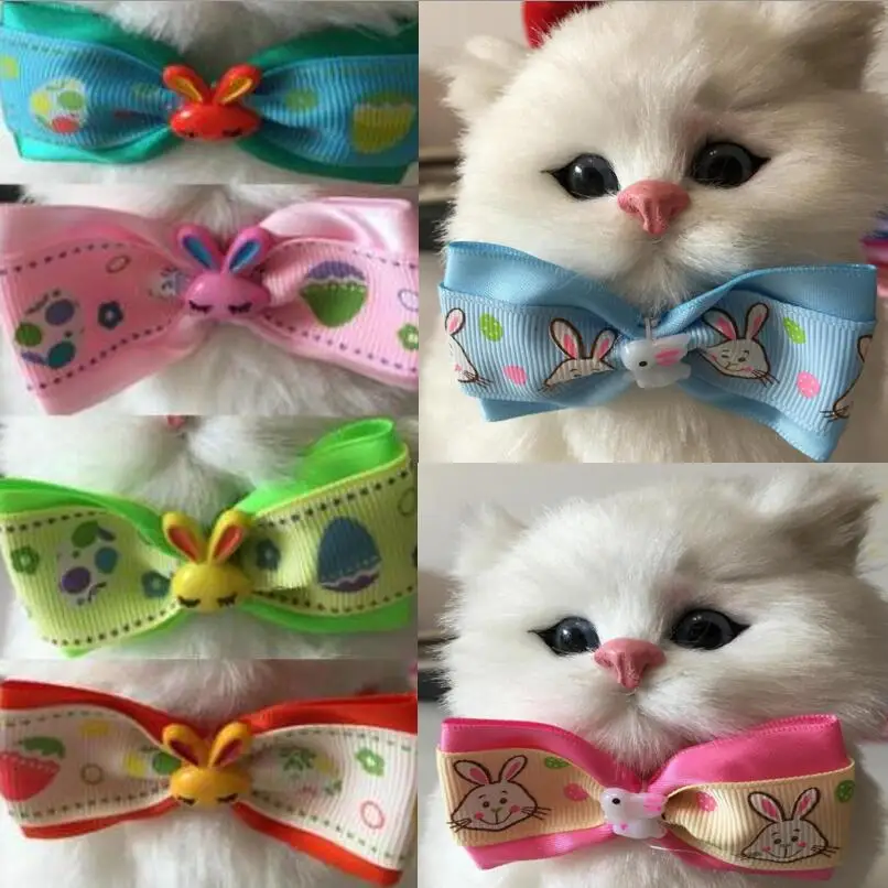 50 шт./лот Большая распродажа модные галстуки бабочка шейные платки для питомцев