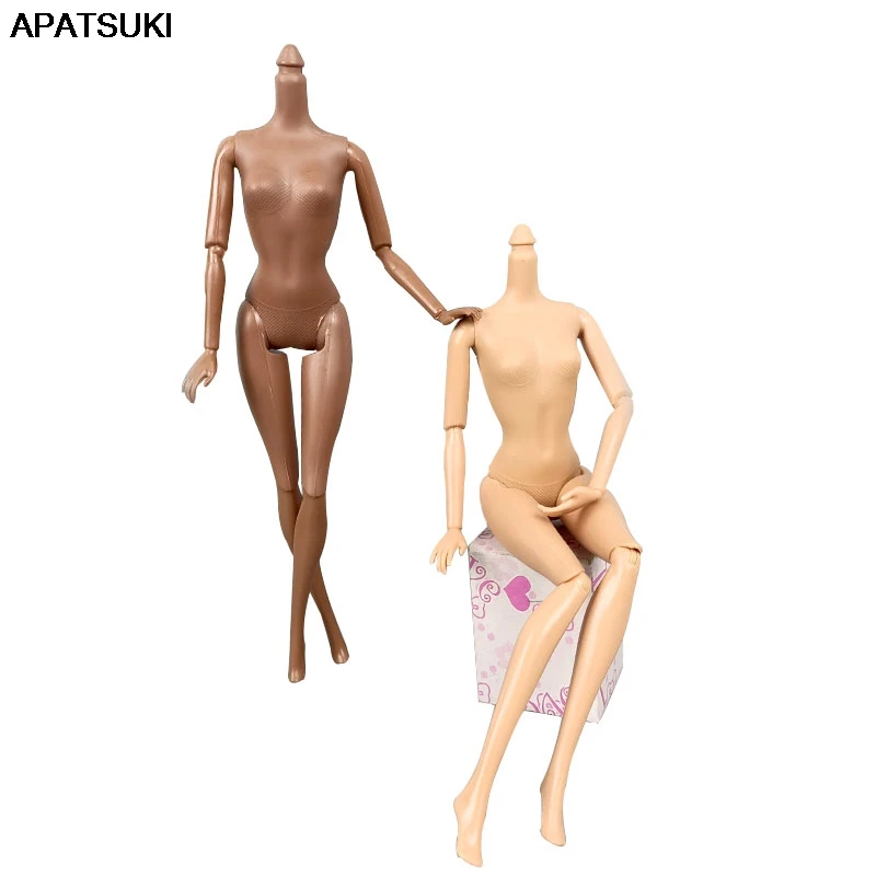 Детская игрушка тело куклы подвижное 11 шарниров для кукол 1/6 BJD 5 дюйма обнаженное
