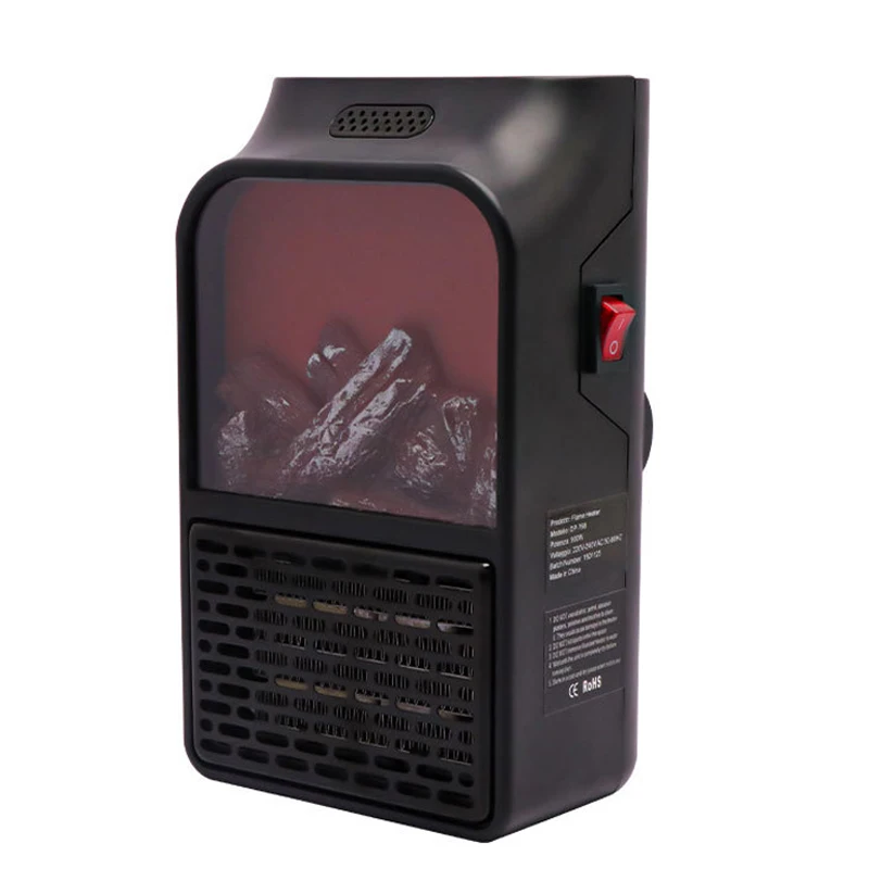 

Portable Electric Heater Mini Heater Fake Charcoal Wall Handy Heating Stove Radiator Warmer Machine for Winter TB Sale