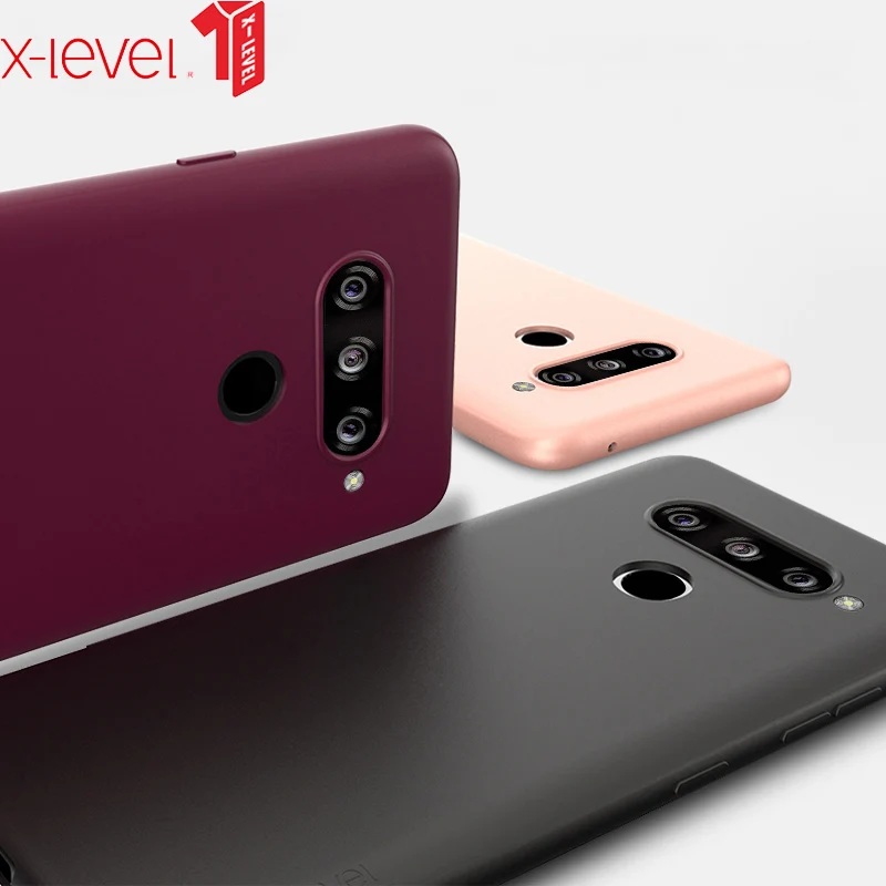 Для LG V50 V40 V30 V20 чехол для телефона X-Level супер тонкий мягкий \ Матовый ТПУ матовый чехол для LG V30 V40 V20 чехол Funda