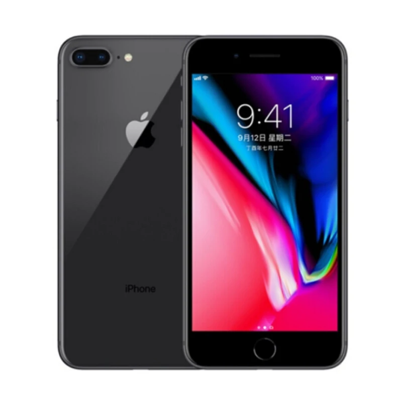 Оригинальный б/у Смартфон Apple iPhone 8 Plus 5 дюйма iOS 4G LTE 3 ГБ ОЗУ 64/256 шестиядерный 12 МП