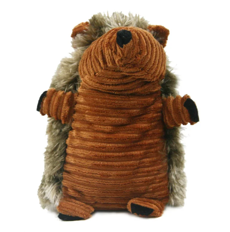 Игрушки для мальчиков и девочек плюшевая мягкая звуковая Ёжик кукла милые