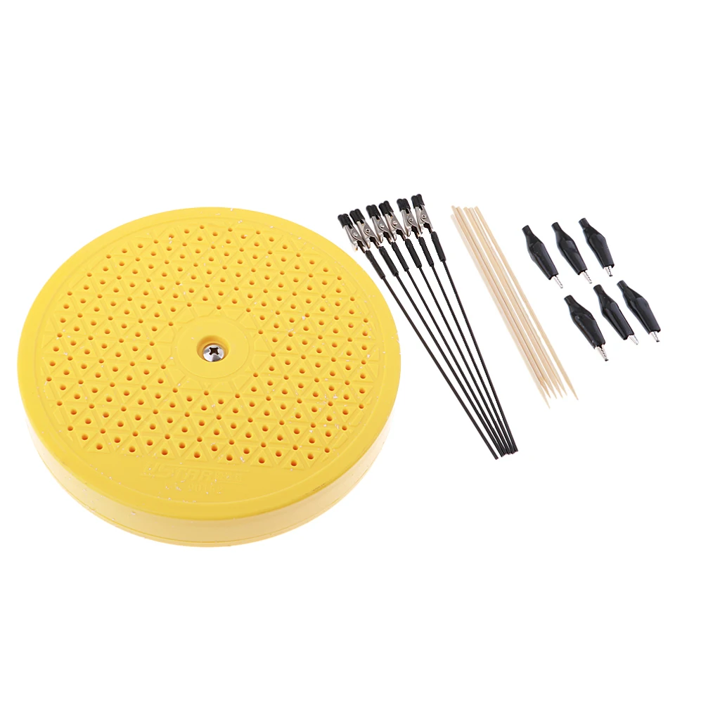 

Model Spraying Tool 12Pcs Model Clips & Clip Base for Model