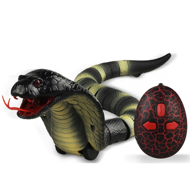 

Remote control snake cobra toy animal trick scary prank toy