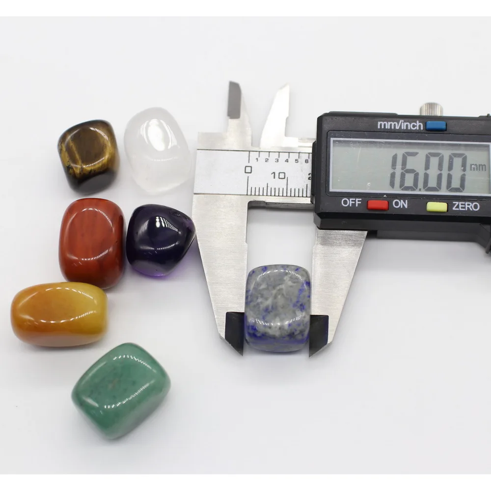 Новый семь цветов Нерегулярные lucky натуральных камней послужат прекрасным