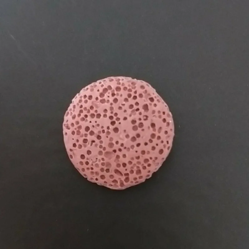 Разноцветный рассеиватель эфирных масел из облитого лавы камня Круглый