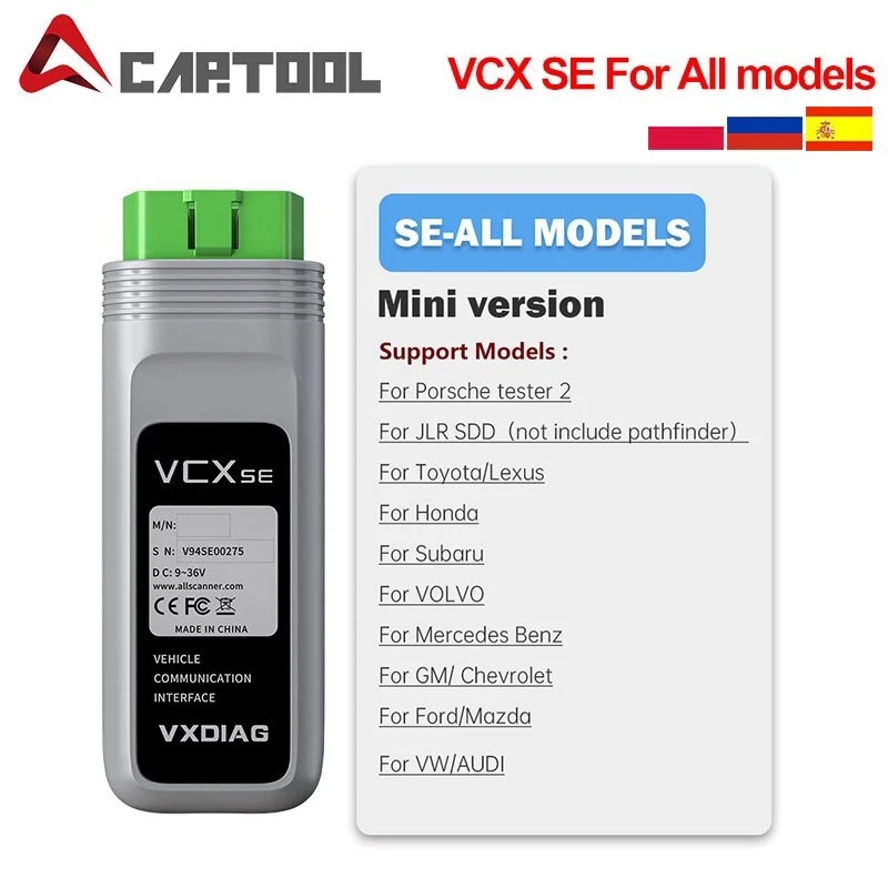 

VXDIAG Mini VCX SE For All Models OBD2 Code scanner with T420 Laptop obd 2 Car Diagnostic Auto for Subaru for Honda