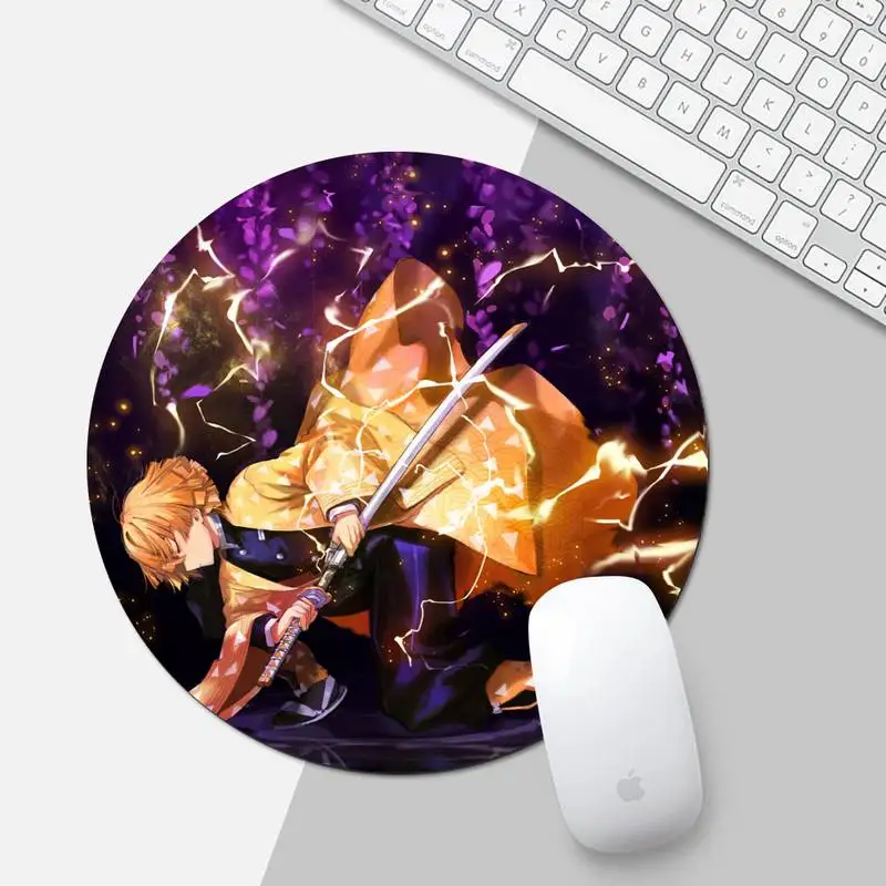 

Demon Slayer Kimetsu no Yaiba Rubber Computer Gaming mousepad Desk Protect Game Office work Mat Non-slip Laptop Cushion mousepad