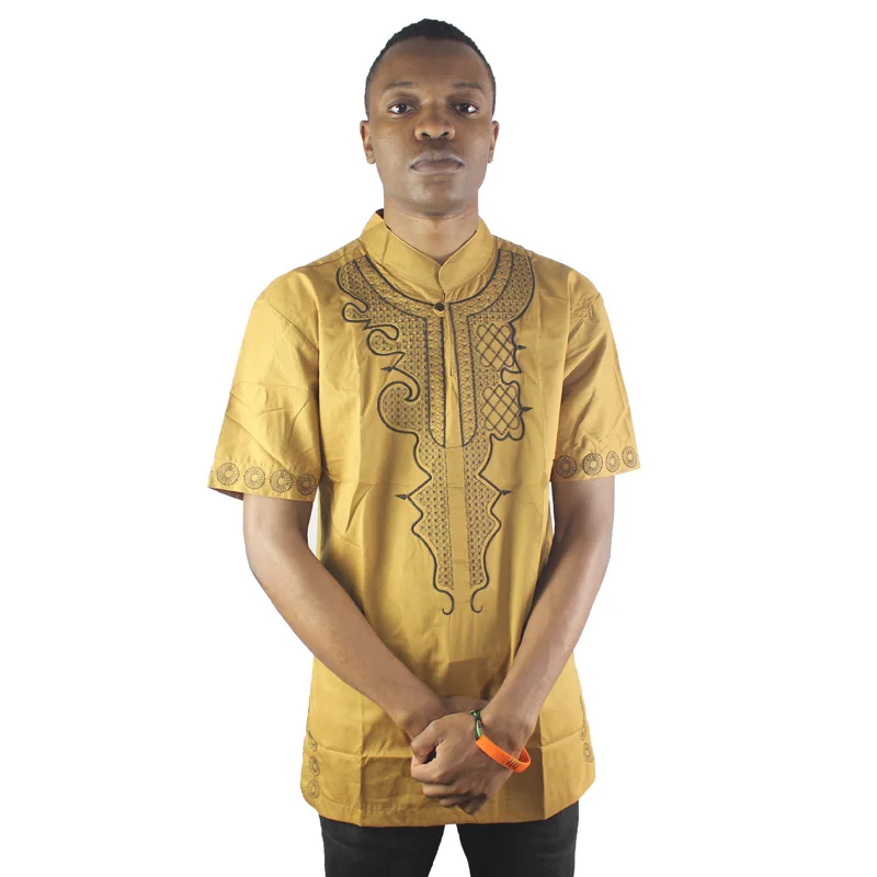 Мусульманская Мужская футболка с нашивками Этническая поклонение короткий