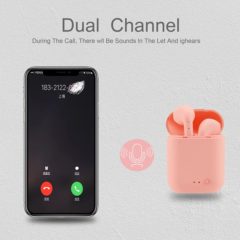 2021 Mini2 TWS беспроводные наушники Bluetooth 5 0 матовые Air Macaron с микрофоном зарядная