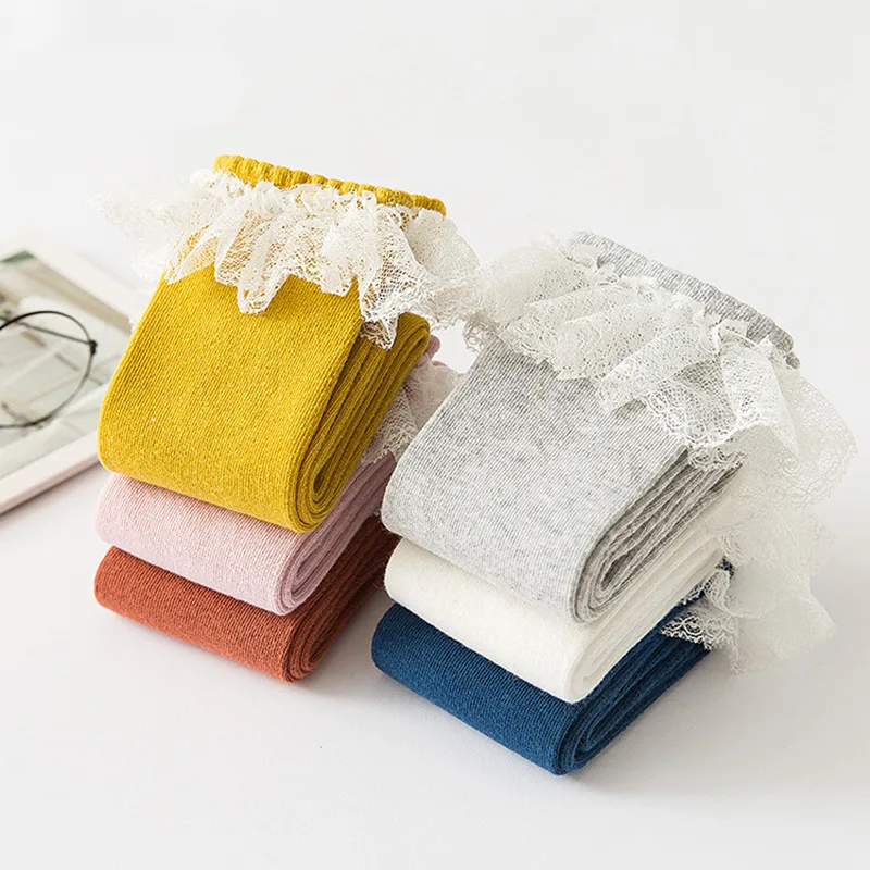 

Гольфы для девочек, кружевные гольфы из 100% хлопка с оборками для детей, гольфы для маленьких девочек, милые Гольфы принцессы