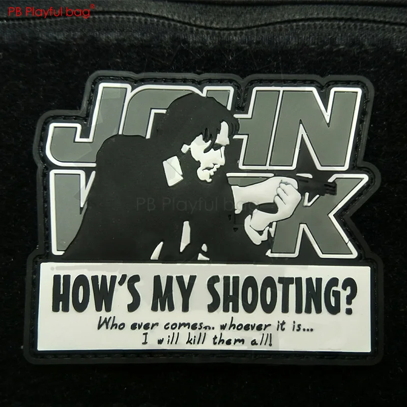 Игровая тактическая нашивка для уличной сумки Джон фитиль 2 креативная из фильма