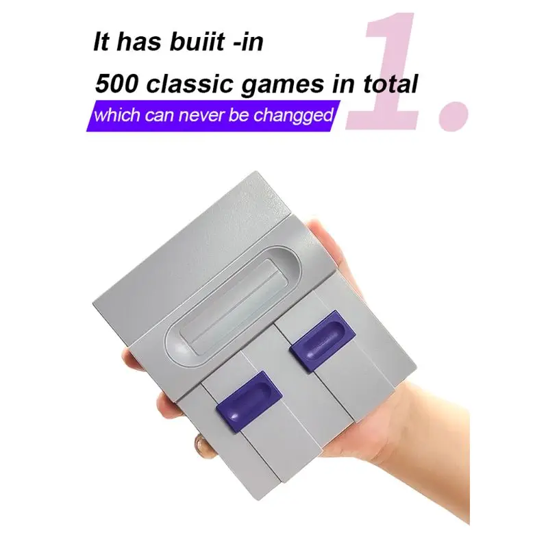 Супер мини 8 бит игровая консоль Мини ТВ Ретро ручной игровой плеер геймпад AV