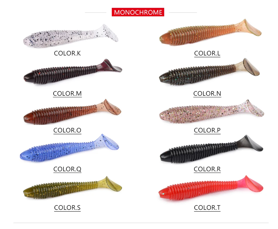 Рыболовные приманки MEREDITH, FAT Swing Impact Swimbait 85 мм/5,5 г, 10 шт./лот, мягкие приманки, мягкие приманки для рыбалки, приманки для окуня