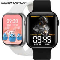 cobrafly smart watches t500 ecg smartwatch men women gift dial call waterproof diy watch face games for android hw22 iwo13 watch