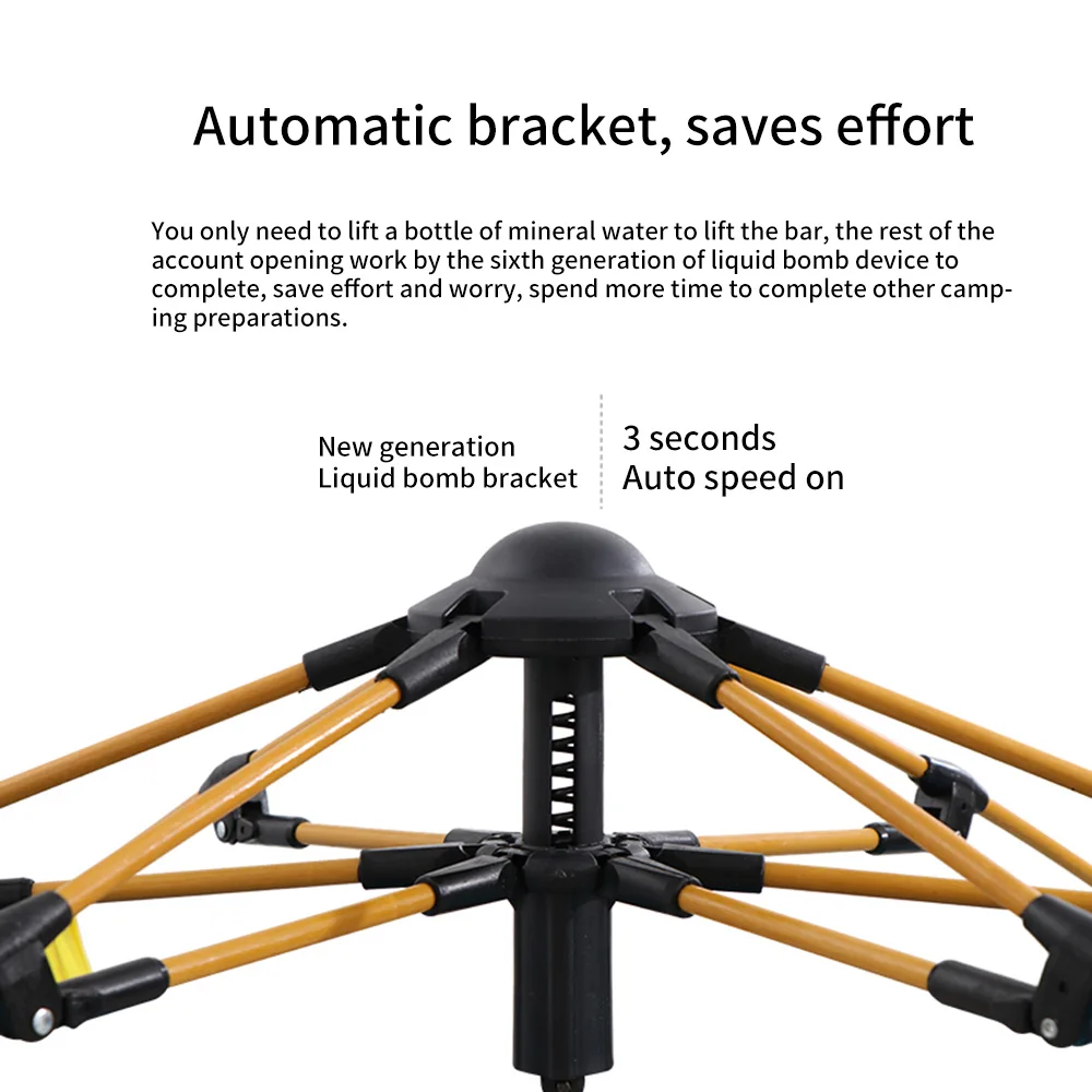 Палатка Складная Ультралегкая с защитой от солнца автоматическое семейное