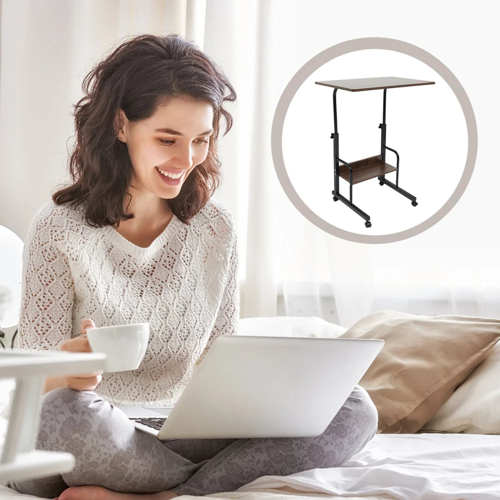 

Stand-up Workbench Laptop Heightening Lift Table Desk Adjustment Mobile Table