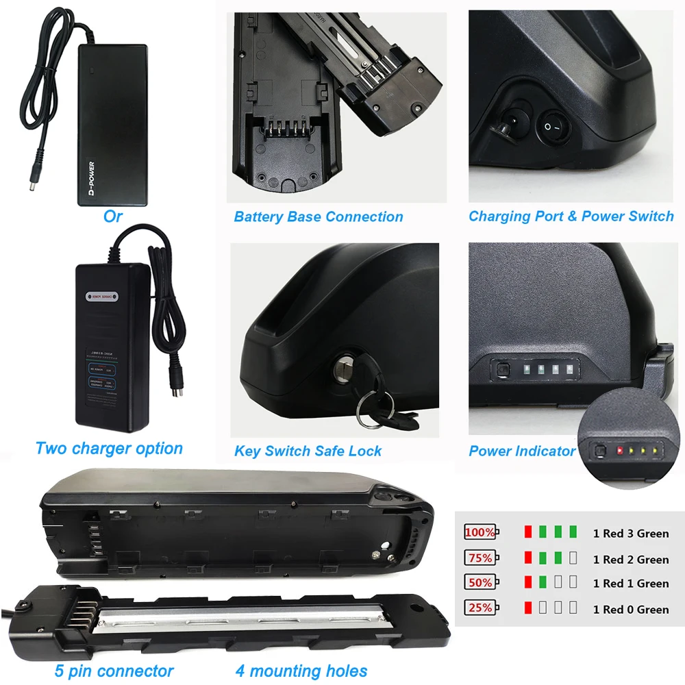 Bafang BBS01B е байка 36В 250 Вт середине приводной двигатель Батарея 36V13AH 15.6AH 19.2AH