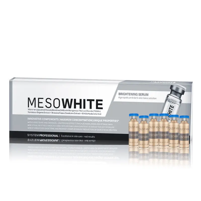 

BB Glow Cream Meso White Brightening Serum Natural Nude Make Up 5ml *10 vials/box