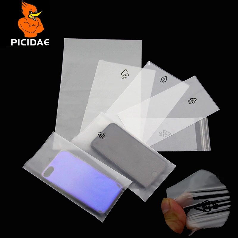 Новинка термоуплотнительный пластиковый пакет CPE для телефона из песчаного