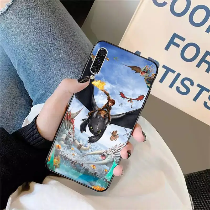 

Toothless How To Train carcasa Phone Case For Samsung galaxy S 9 10 20 A 10 21 30 31 40 50 51 71 s note 20 j 4 2018 plus