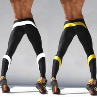 running tights mens compression pants fitness tight trousers quick dry workout leggings gym basic layer pants