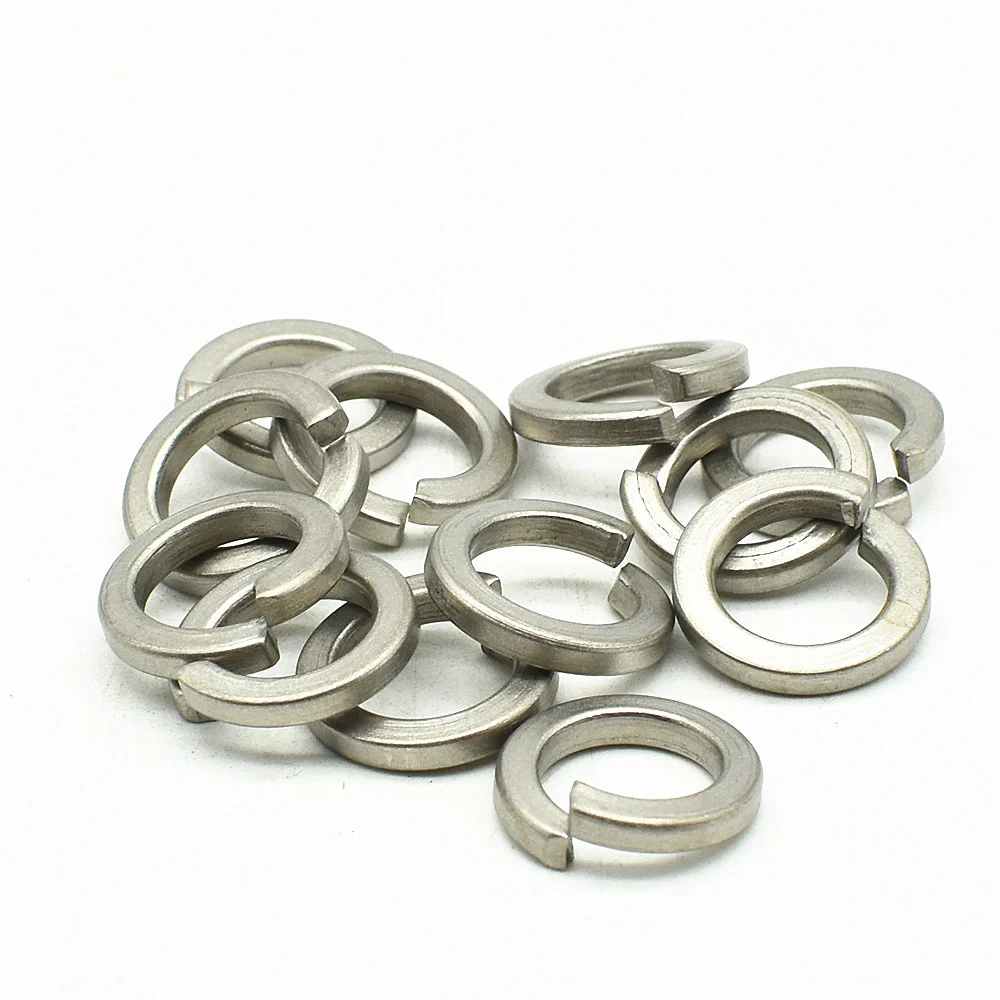 12pcs Ti Screw Washers Flexible Titanium Gasket M4 M5 M6 M8 M10 M20 Original color Ring Fastener | Обустройство дома