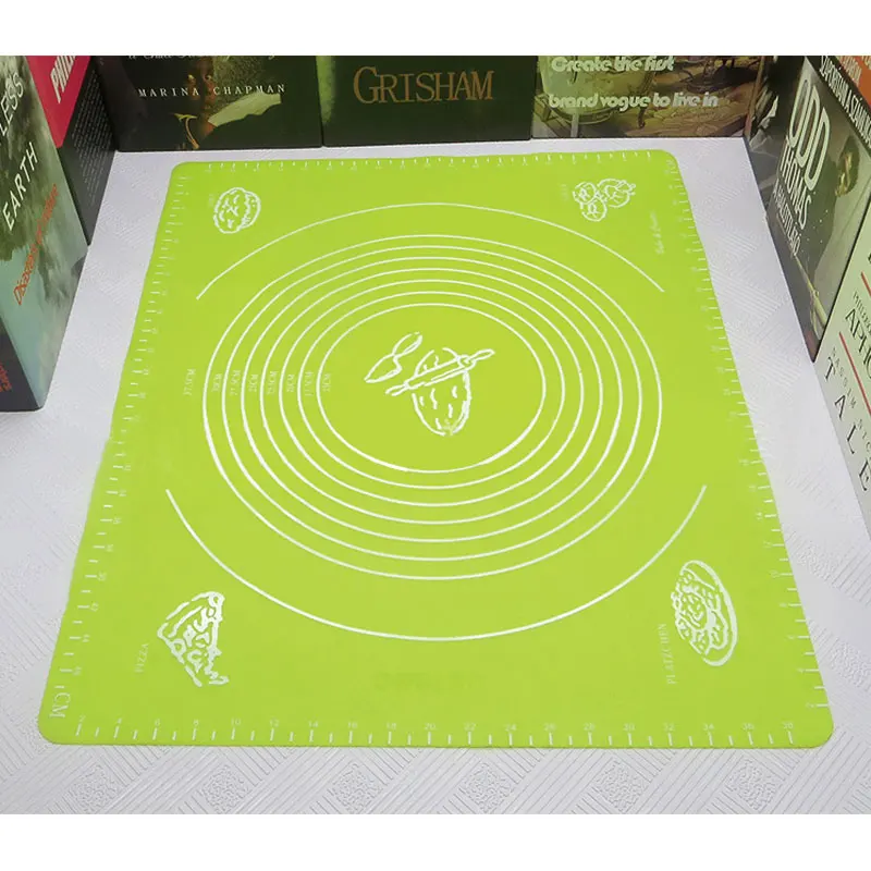 YIBO силиконовый коврик для раскатки теста утолщенный без вкуса кухонные