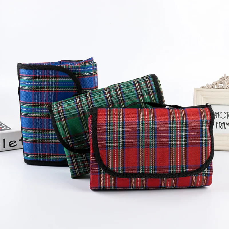 

Lattice Portable Waterproof Beach Mat Acrylic Picnic Mat Outdoor Folding Camping Mat Moisture-Proof Mats Camping