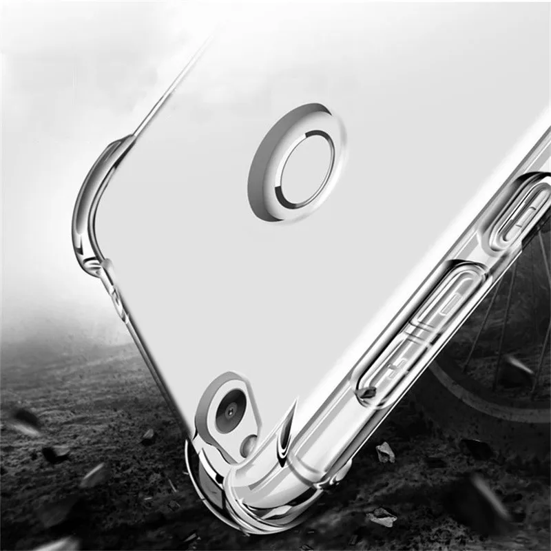 Противоударный прозрачный защитный чехол для телефона Huawei Y5 Y6 Y9 2018 2019 Honor 8 9 10 20 30 X