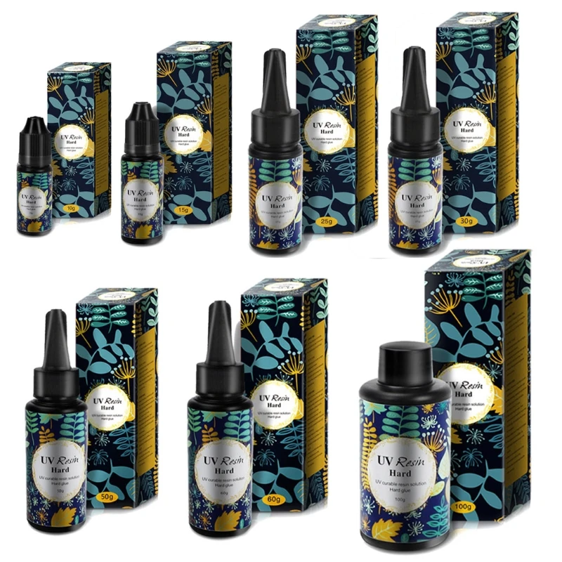 УФ-смола кристально прозрачная твердая форма для смолы УФ-отверждаемая Смола