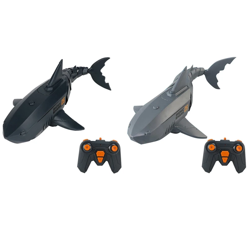 

2 комплекта 2,4G игрушки акулы с дистанционным управлением плавательные USB модель подводной лодки детские игрушки подарочные украшения для в...