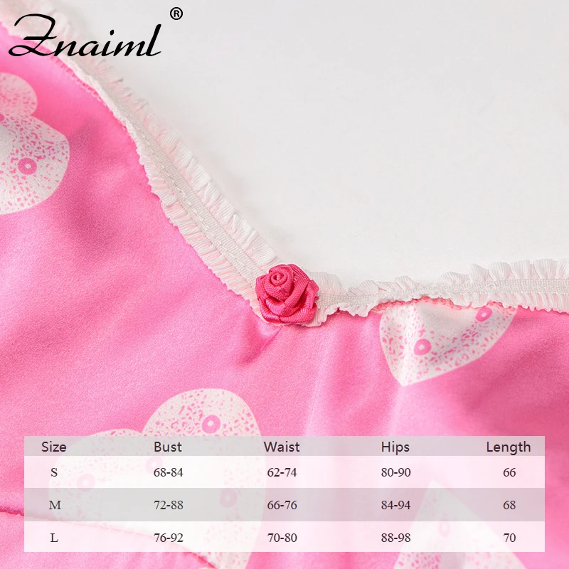

Znaiml Summer Strap Dress Patchwork Heart-Shape Print Women Bodycon Package Hip Mini Dress Sexy Party Streetwear Feamle Clothing