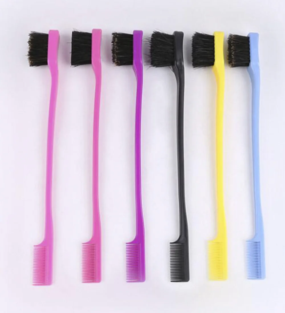 Bittb Двусторонняя расческа для волос с управлением краями инструменты укладки