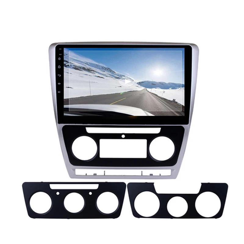 2 din Автомобильный Радио Мультимедиа Видео плеер gps навигация для Skoda Octavia 2 A5 2008 2009 2010 2012 2013 Android 8 2din Авторадио