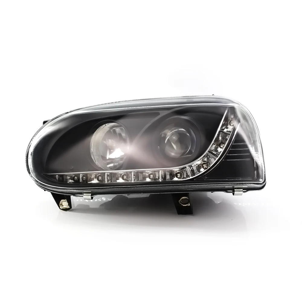 Головной светильник в сборе для Volkswagen VW Golf MK3 1993 ~ 1998 автомобильный сборки LED DRL