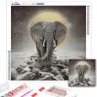 вышивка крестом наборы алмазные вышивки мозайка алмазами алмазная вышивка 5d Полностью круглая алмазная живопись слон 5D Вышивка крестиком Мозаика вышивка животными Стразы картины Алмазный Набор для творчества