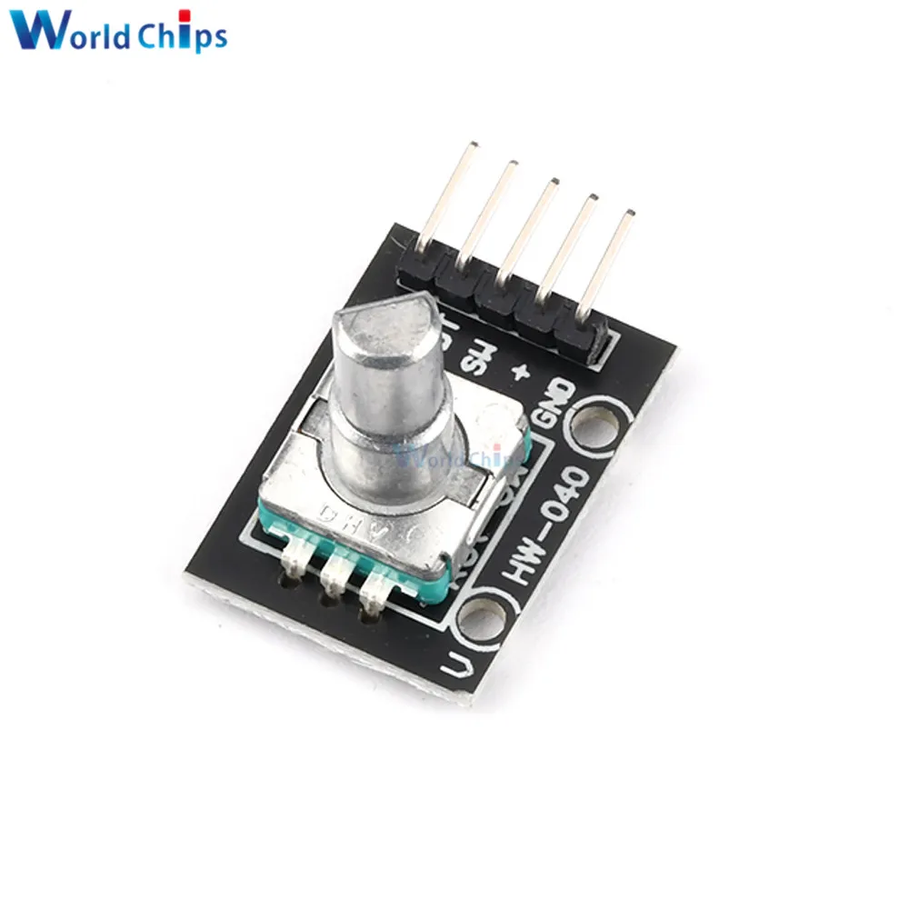 2 шт. KY 040 360 градусов модуль роторного кодировщика для Arduino совместимый